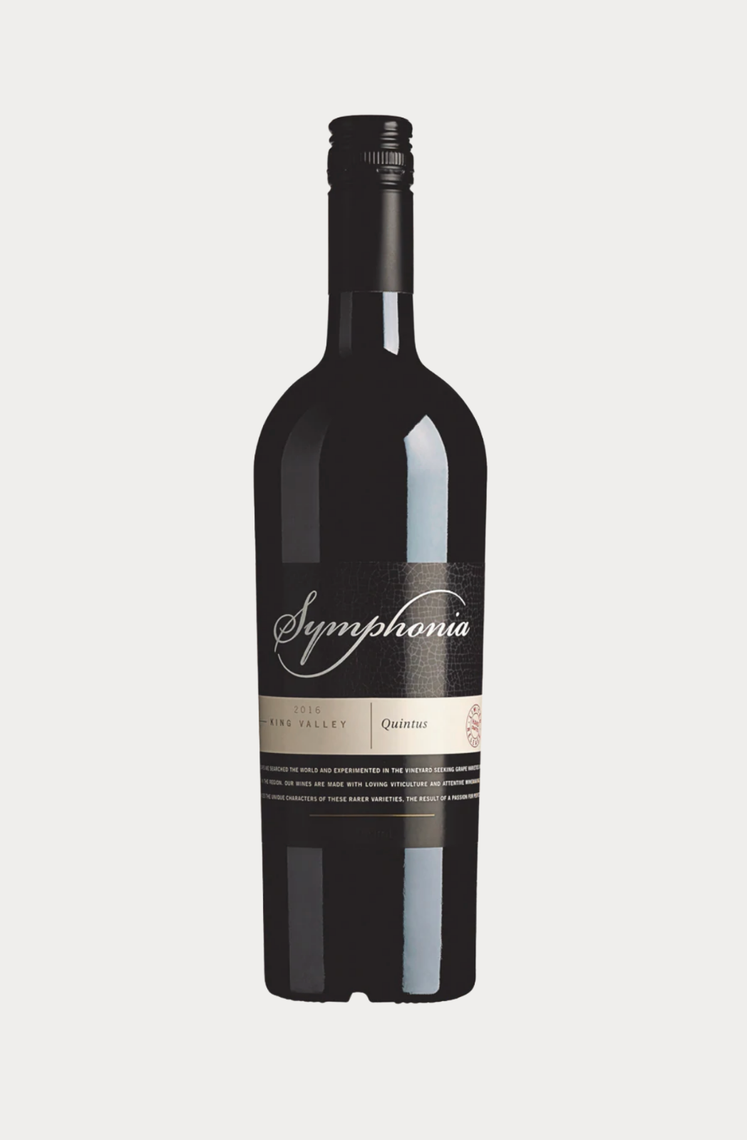 Symphonia 'Quintus' Red King Valley 2016